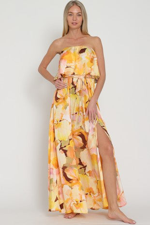 Pretty In Yellow Maxi Dress