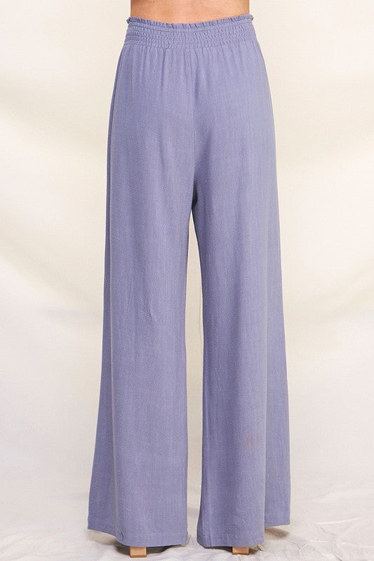 Wild Indigo Linen Pants